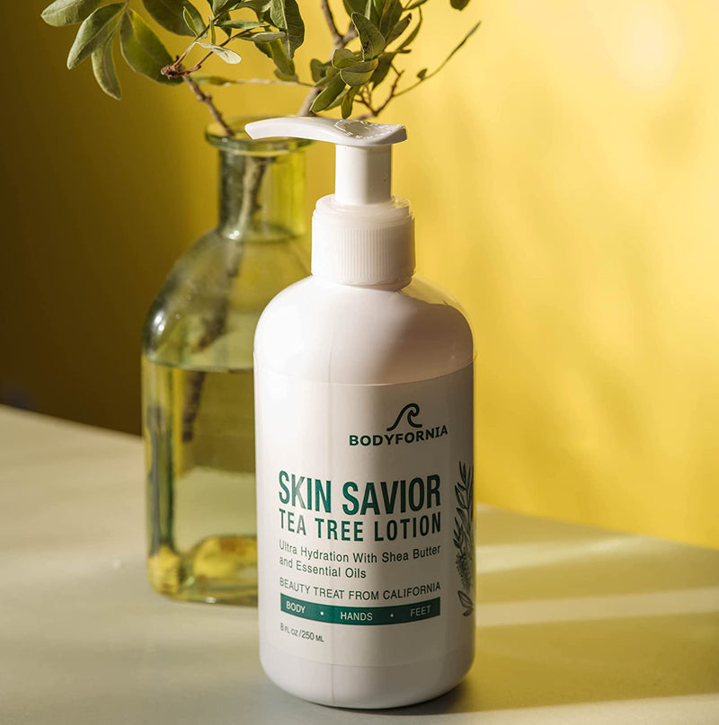 Skin Savior Super Lotion | Body Moisturizer Shea Butter Natural Essential Oils | First Aid Hydration for Hands Feet Body|Vegan & Cruelty free 250ml - Bodyfornia